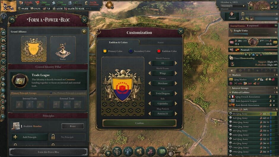 Скриншот 2 из Victoria 3: Sphere of Influence