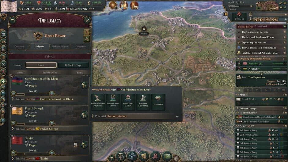 Скриншот 5 из Victoria 3: Sphere of Influence