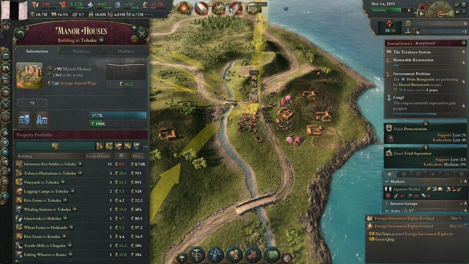 Скриншот 6 из Victoria 3: Sphere of Influence