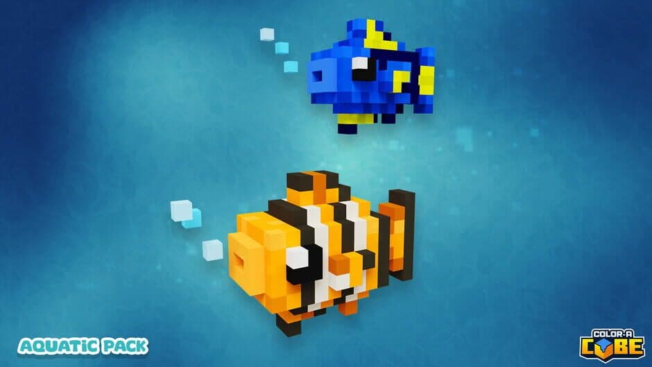Скриншот 8 из Color-A-Cube: Aquatic Pack #1