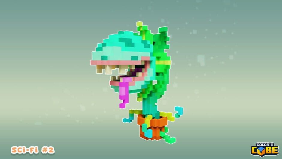 Скриншот 3 из Color-A-Cube: Scifi Pack #2