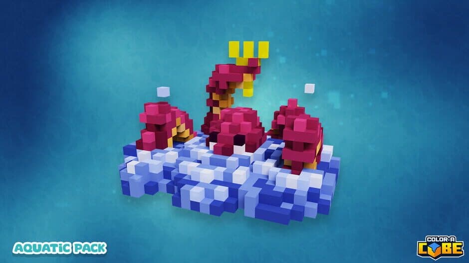 Скриншот 1 из Color-A-Cube: Aquatic Pack #1