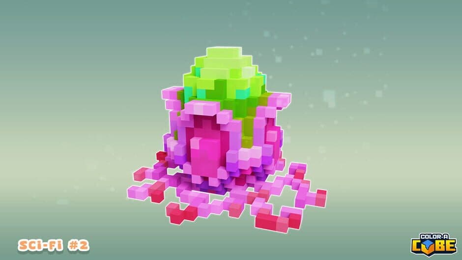 Скриншот 5 из Color-A-Cube: Scifi Pack #2
