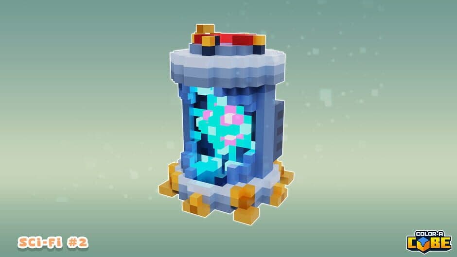 Скриншот 6 из Color-A-Cube: Scifi Pack #2