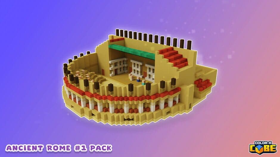 Скриншот 10 из Color-A-Cube: Ancient Rome Pack #1