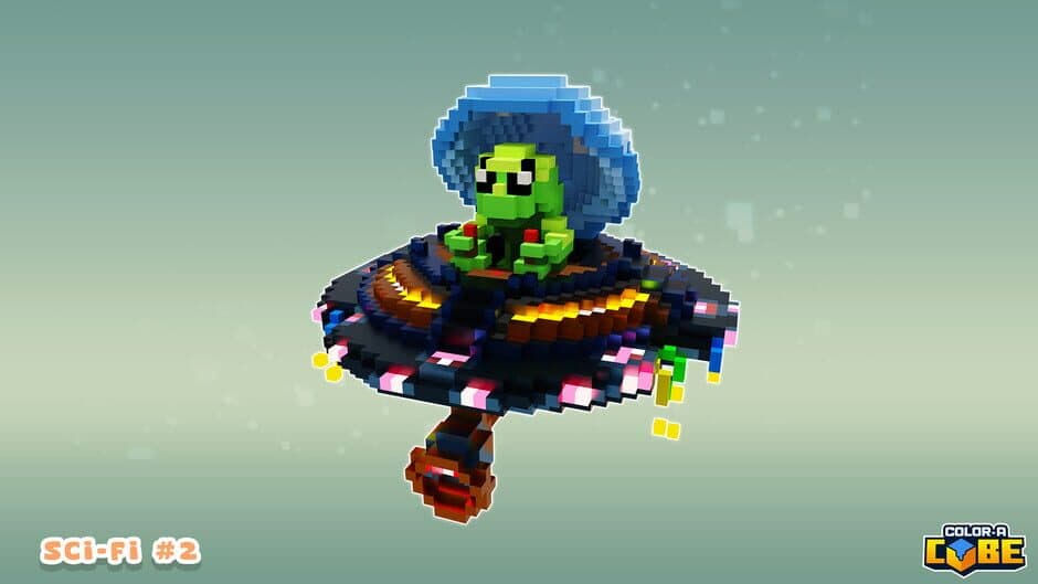 Скриншот 7 из Color-A-Cube: Scifi Pack #2