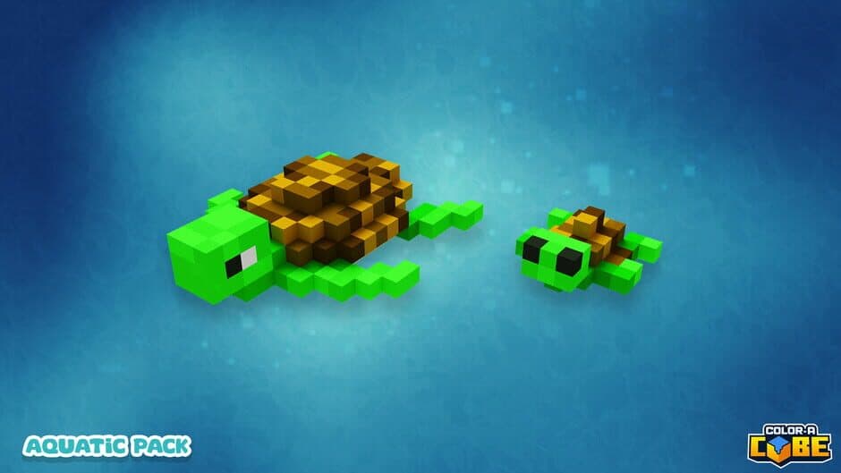 Скриншот 4 из Color-A-Cube: Aquatic Pack #1