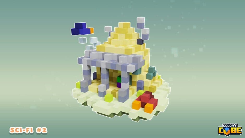 Скриншот 11 из Color-A-Cube: Scifi Pack #2