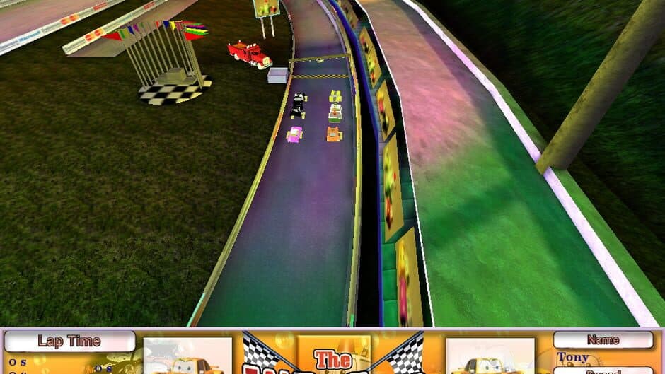 Скриншот 1 из The Little Cars in the Great Race