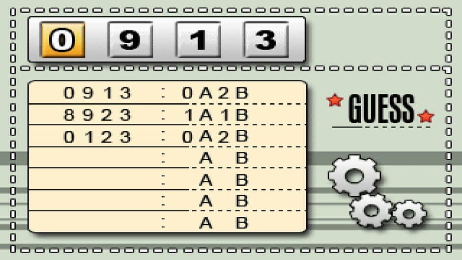 Скриншот 2 из Bulls and Cows