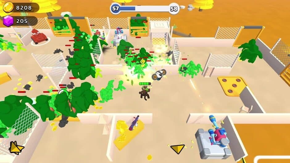 Скриншот 4 из Zombie Defense: Jungle Edition