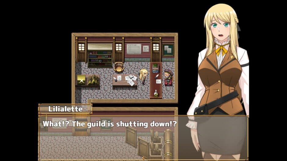 Скриншот 3 из Lilialette's Hustle: Getting My Hands Dirty to Save My Guild