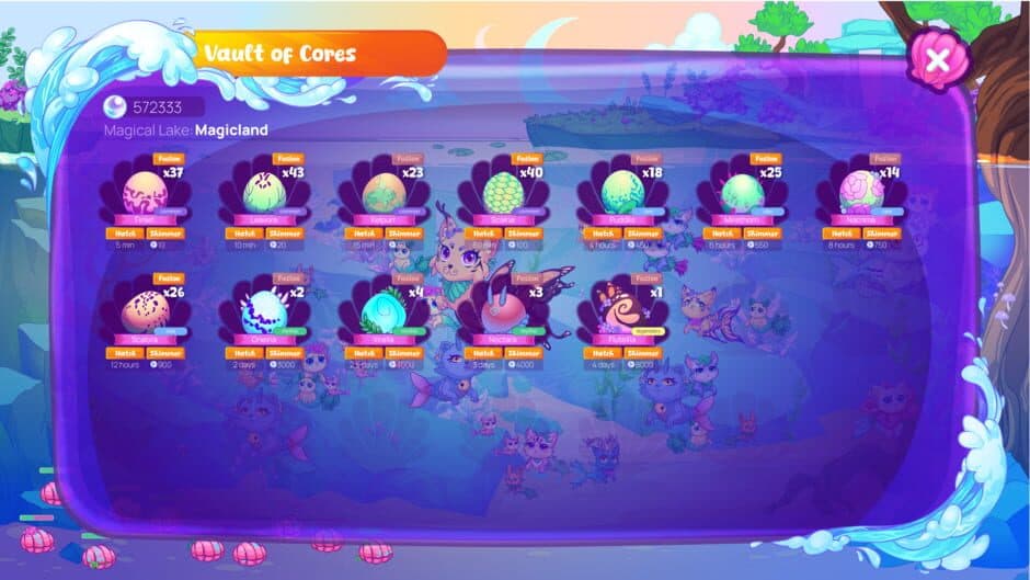 Скриншот 1 из Mermeows - Chill Cat Mermaids