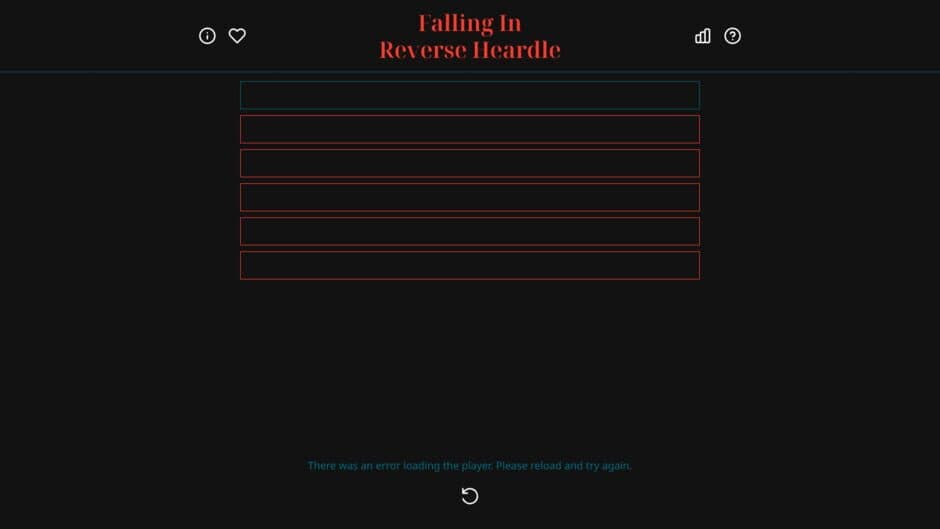 Скриншот 1 из Falling in Reverse Heardle