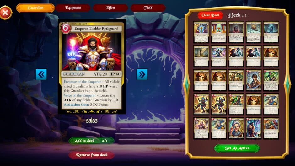 Скриншот 1 из Guardian Realms TCG