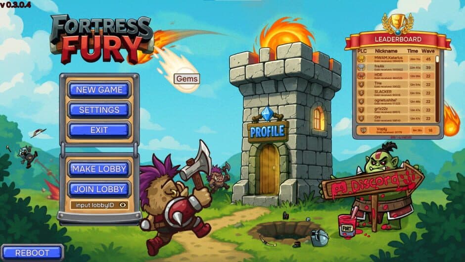 Скриншот 1 из Fortress Fury