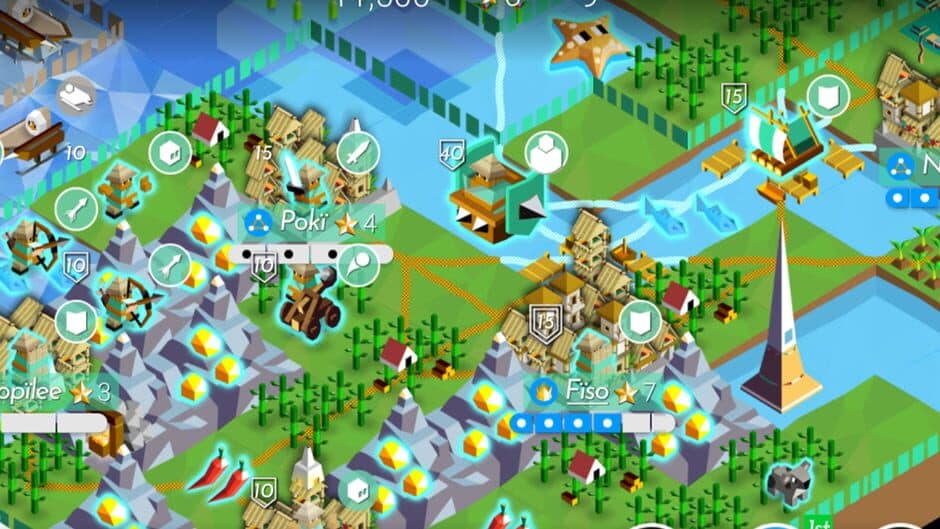 Скриншот 2 из The Battle of Polytopia: To-Lï