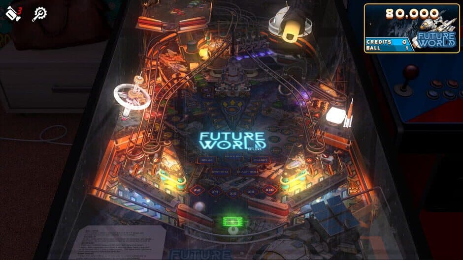 Скриншот 3 из Zaccaria Pinball: Future World Deluxe Pinball Table