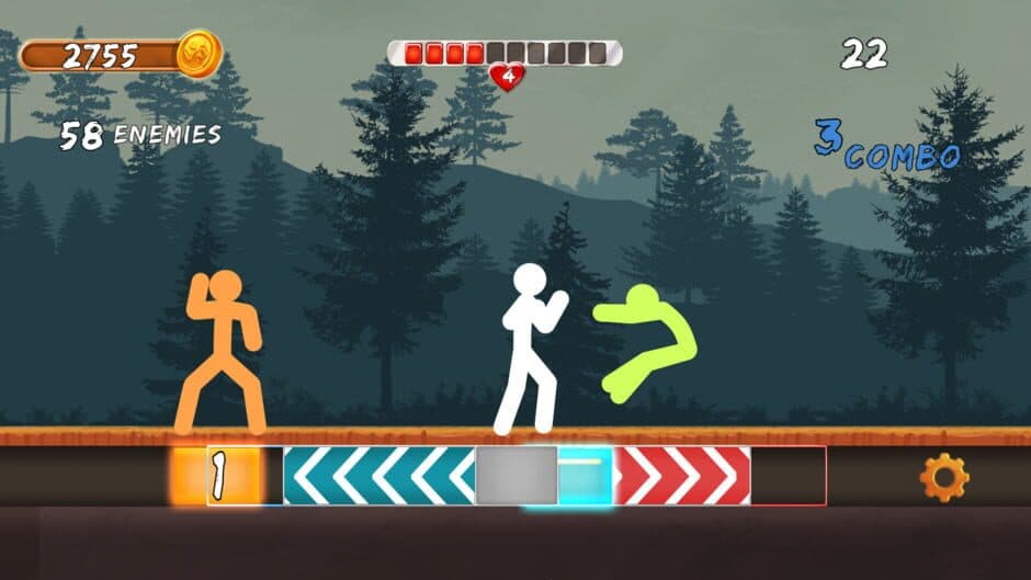 Скриншот 5 из Finger Fury Showdown