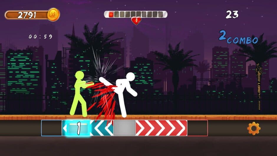 Скриншот 1 из Finger Fury Showdown