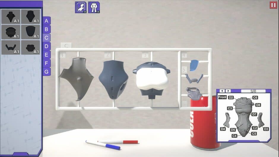 Скриншот 2 из Mech Builder 3D