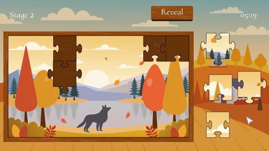 Скриншот 1 из Puzzle Piecer: Leaves of Autumn