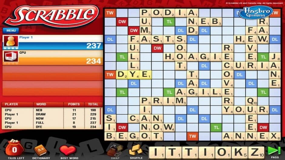 Скриншот 2 из Scrabble