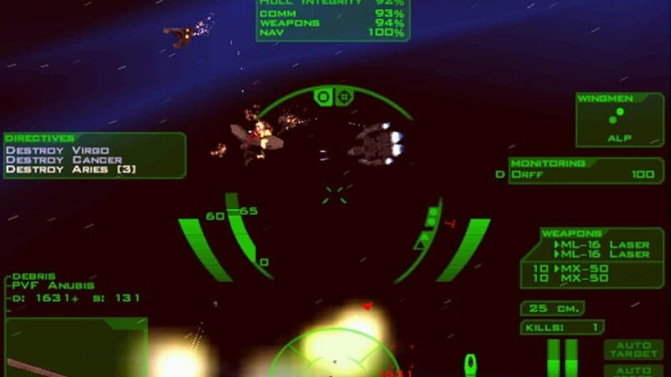 Скриншот 1 из Descent: Freespace - Battle Pack