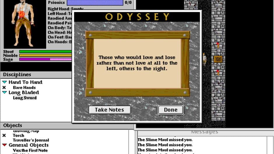 Скриншот 3 из Odyssey: The Legend of Nemesis