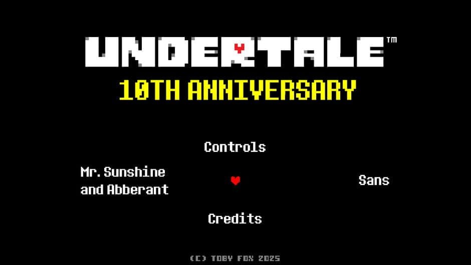Скриншот 1 из Undertale 10th Anniversary