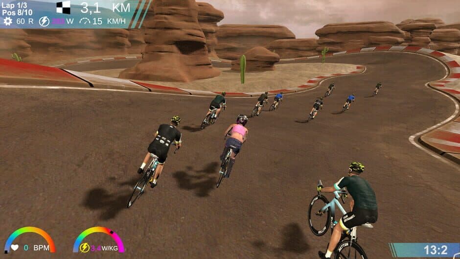 Скриншот 4 из CyclingArcadeRaceSimulator