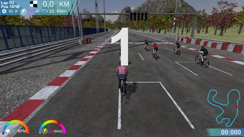 Скриншот 6 из CyclingArcadeRaceSimulator