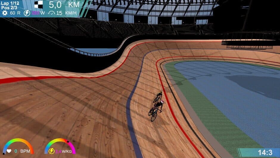 Скриншот 1 из CyclingArcadeRaceSimulator