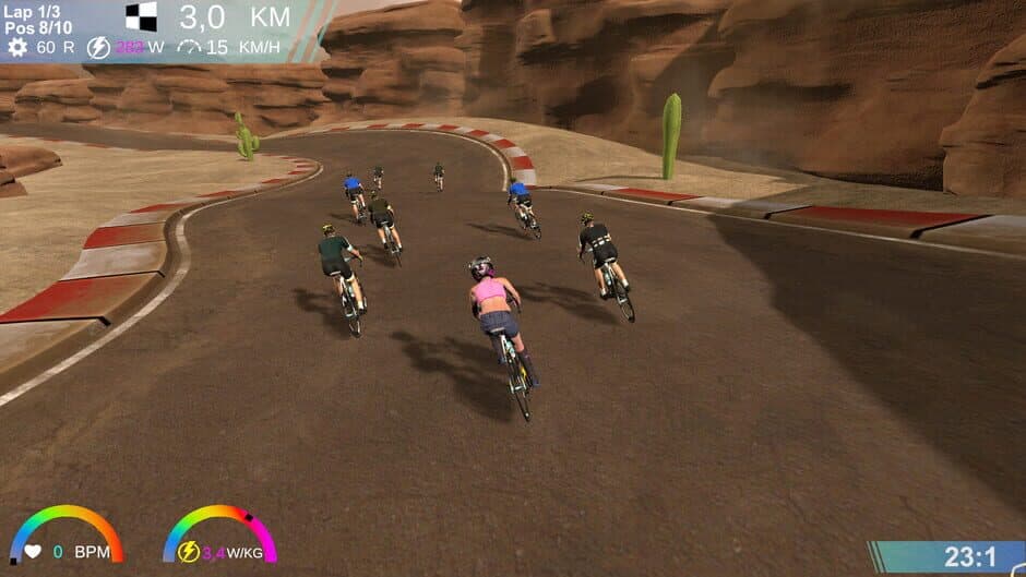 Скриншот 12 из CyclingArcadeRaceSimulator