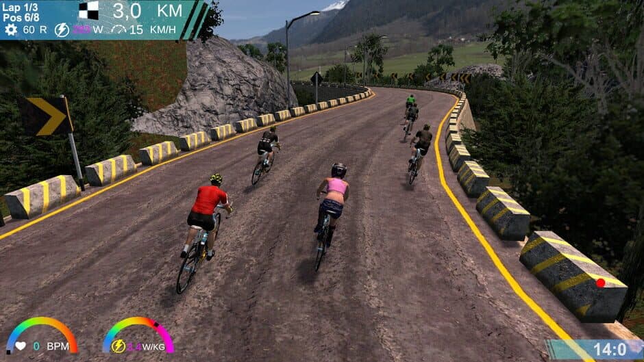 Скриншот 10 из CyclingArcadeRaceSimulator