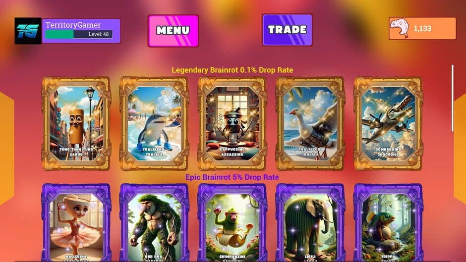 Скриншот 5 из Italian Brainrot TCG