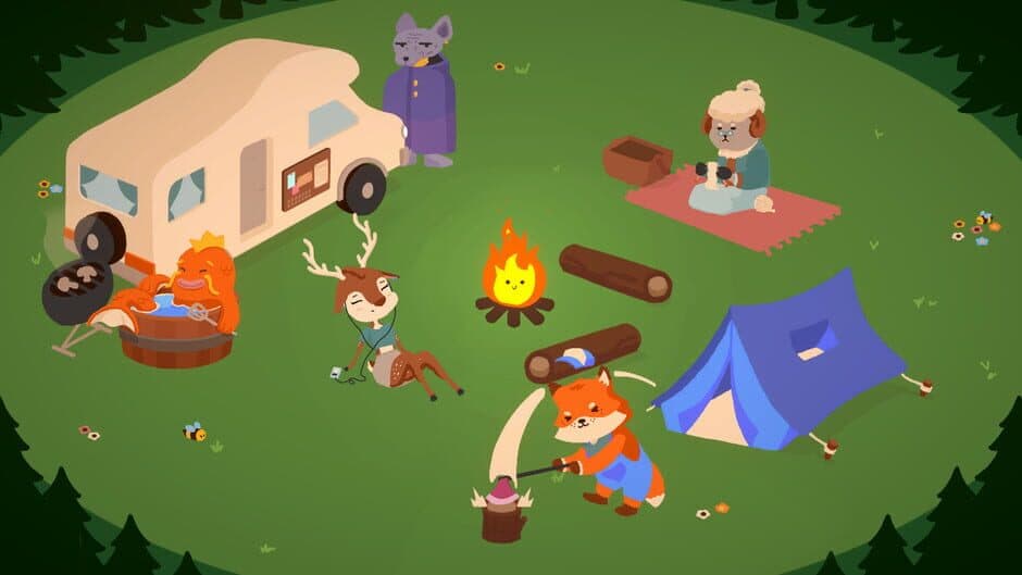 Скриншот 1 из Fire at Campsite