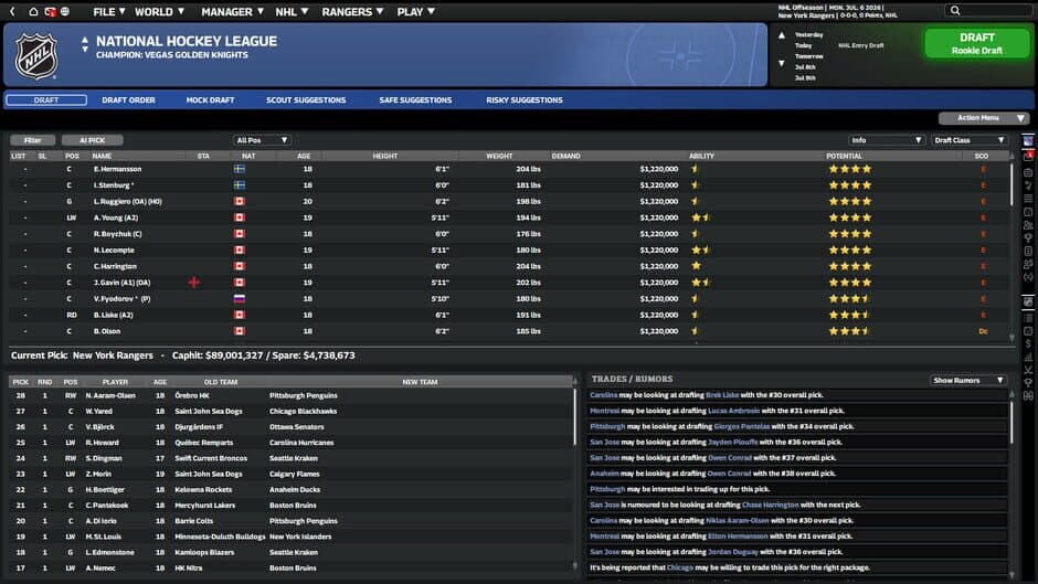 Скриншот 4 из Franchise Hockey Manager 12