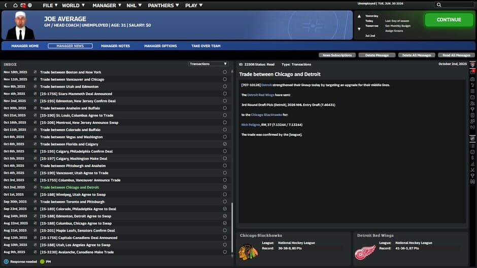 Скриншот 1 из Franchise Hockey Manager 12