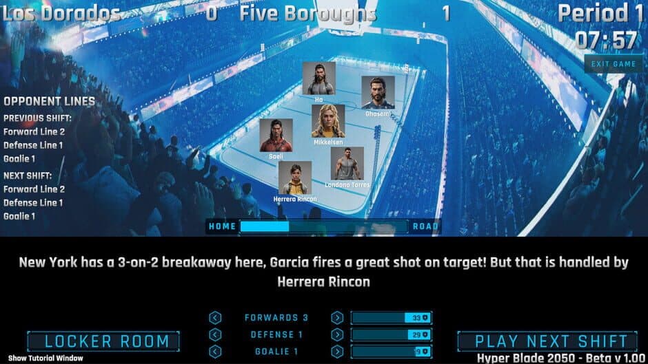 Скриншот 6 из HyperBlade 2050: Dystopian Sports Manager