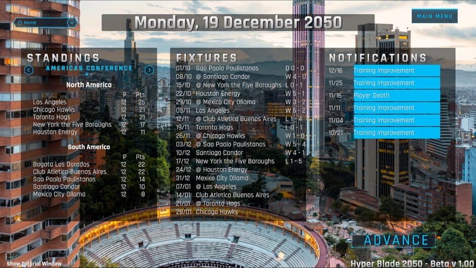 Скриншот 7 из HyperBlade 2050: Dystopian Sports Manager
