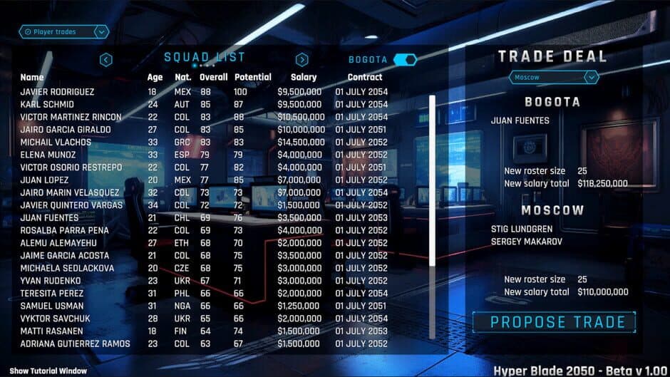 Скриншот 8 из HyperBlade 2050: Dystopian Sports Manager