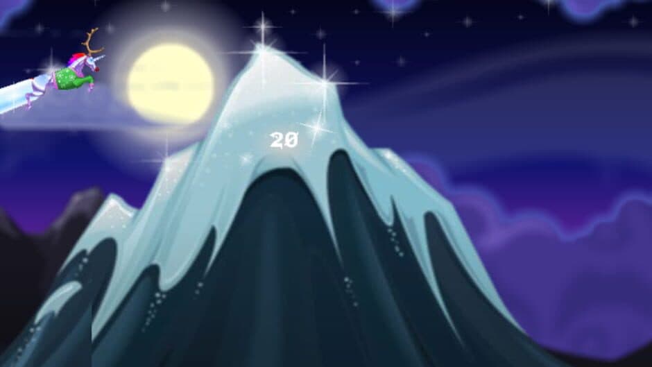 Скриншот 2 из Robot Unicorn Attack: Christmas Edition