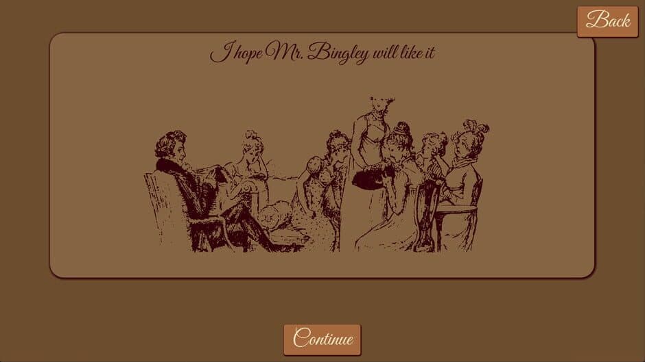 Скриншот 2 из Jane Austen Simulator: Pride and Prejudice