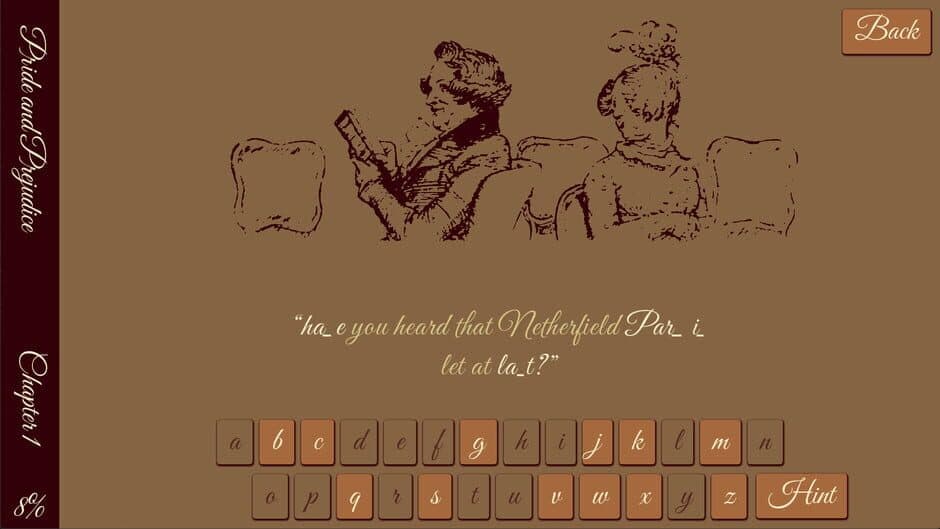 Скриншот 4 из Jane Austen Simulator: Pride and Prejudice