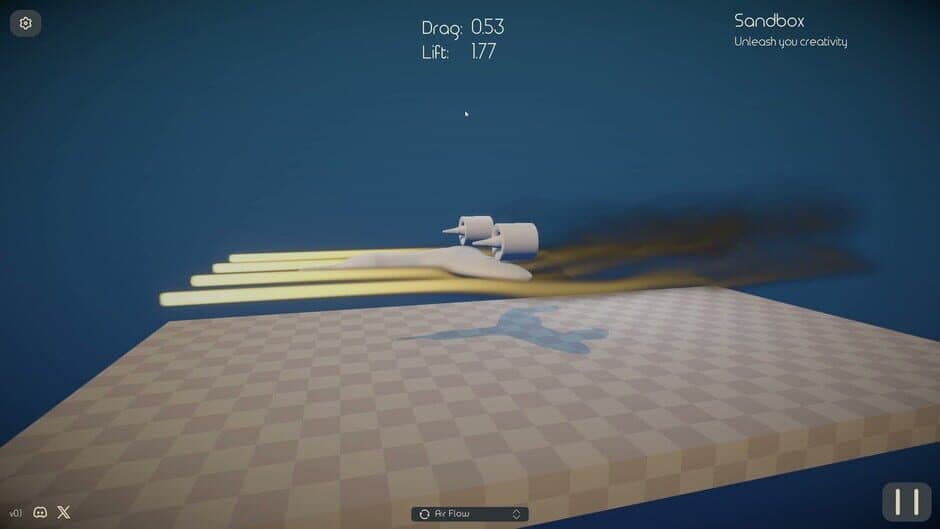 Скриншот 2 из Wind Tunnel Simulator