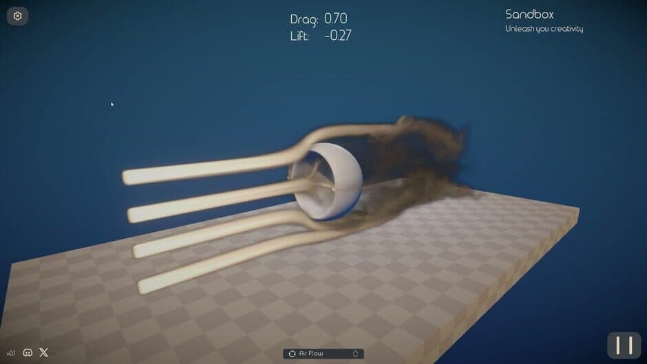 Скриншот 4 из Wind Tunnel Simulator
