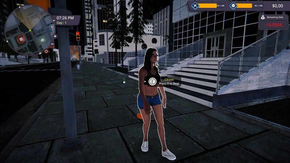 Скриншот 2 из Homeless Life Simulator
