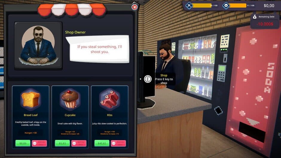 Скриншот 3 из Homeless Life Simulator
