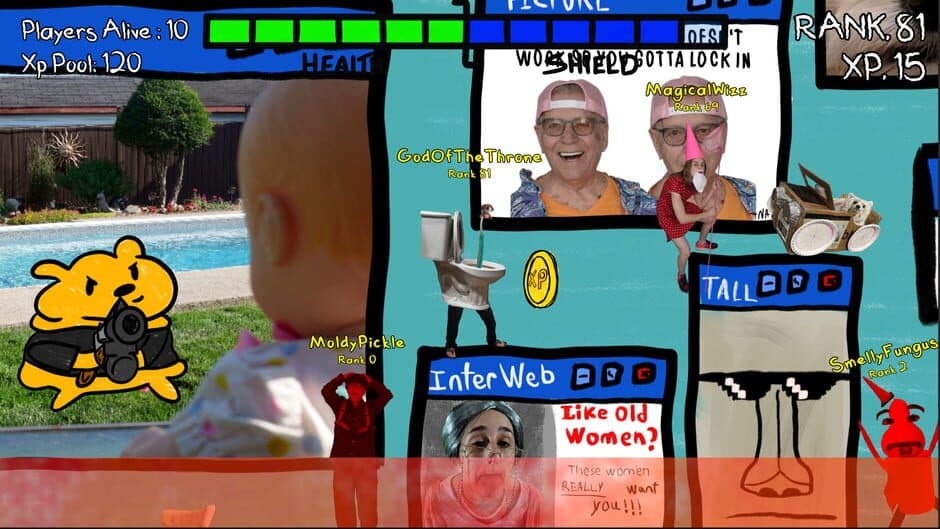 Скриншот 4 из I'm in Love With Your Dead Grandmother: Online Battle Royale